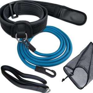 Swimming trainer for pool. Pool exercise set. Brand new, never used. Black.